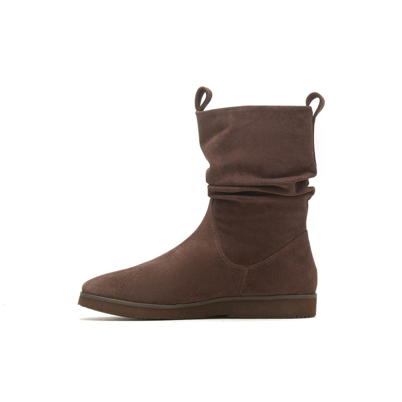 Chow Chow Pull-On Chocolate Brown Suede
